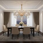 LG-HL41130007 Candelabro ambar 15 luces
