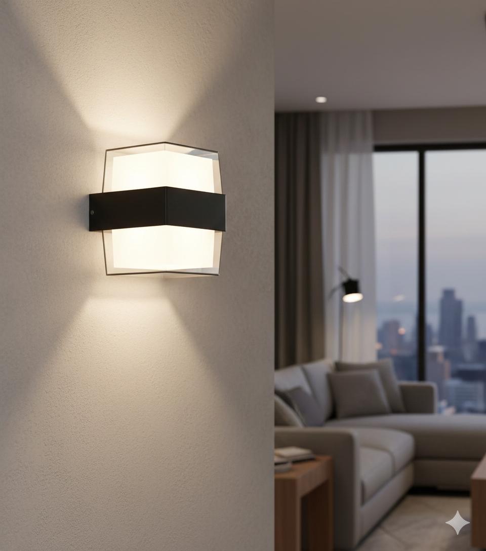 208 LG-JJ41116020 Lampara de pared p/exterior LED - Imagen 1