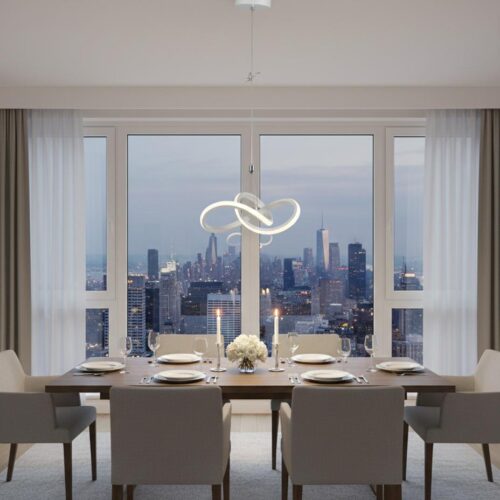 L0124090469 lampara led decorativa de techo colgan