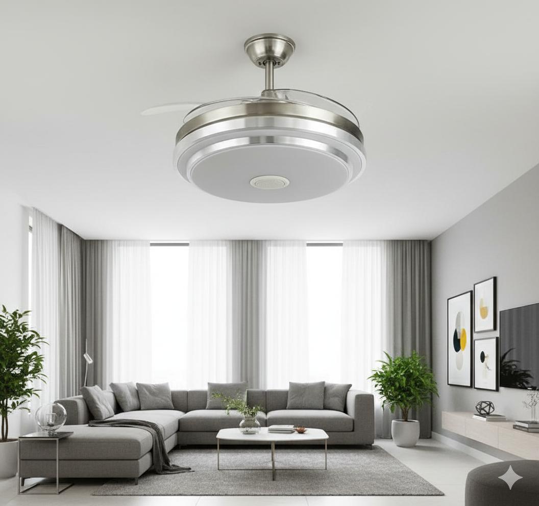 309 LG-LS31101024 ventilador de techo con lampara led - Imagen 1