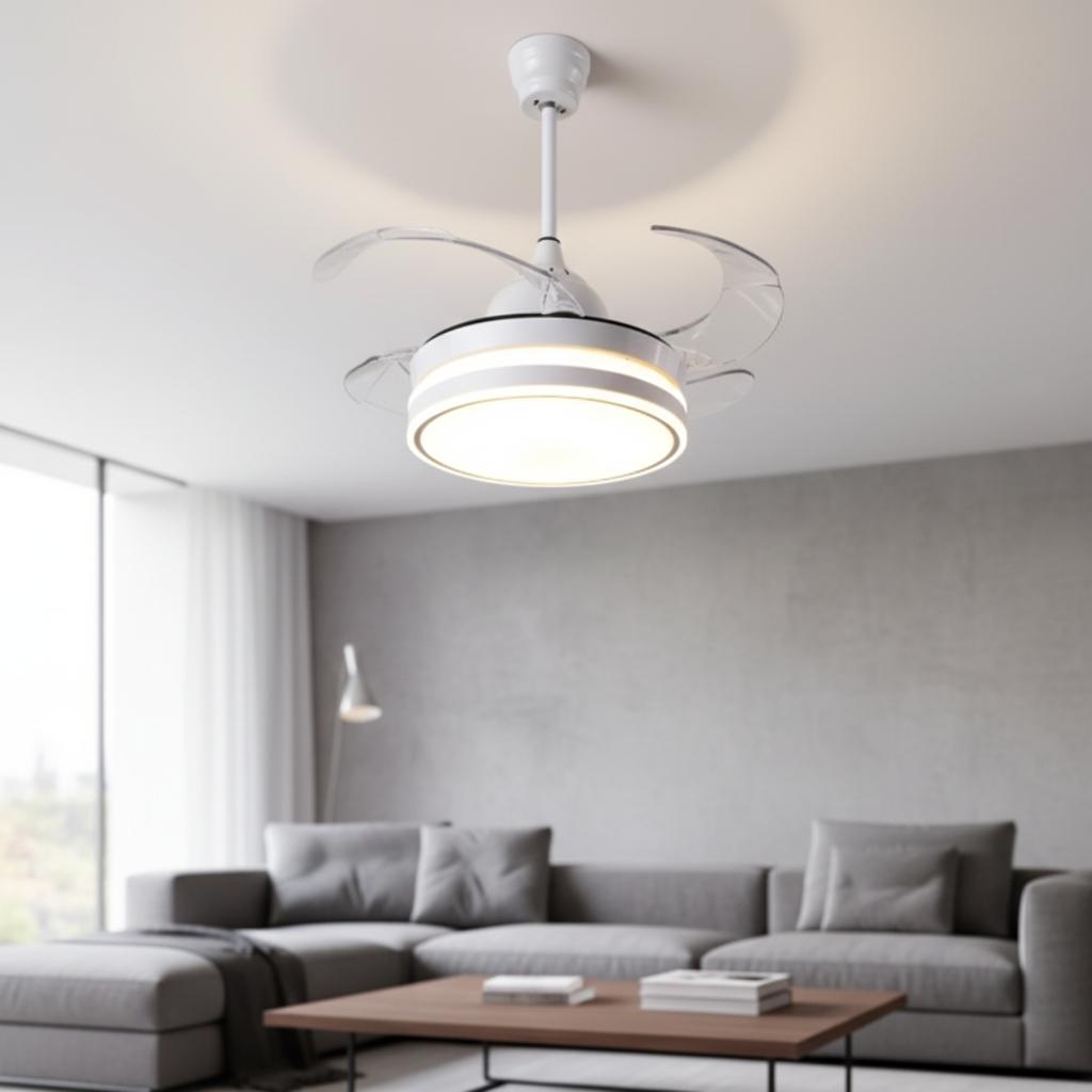 500 LG-LS31101045 ventilador de techo con lampara led - Imagen 1