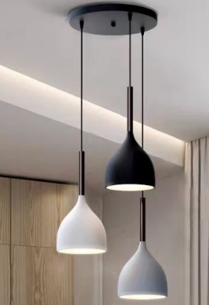 561 LG-YS40923054 Lampara colgante de 3 copas - Imagen 1