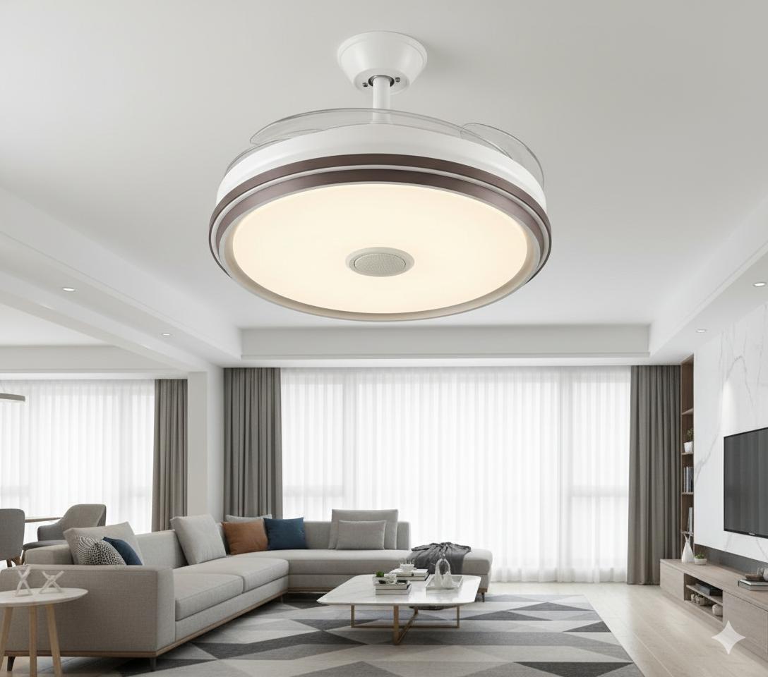 569 LG-LS31101033 ventilador de techo con lampara led - Imagen 1