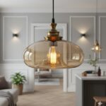LG-YS41014092 Lampara colgante de cristal 1 copa