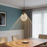 L0124070054 lampara led decorativa de techo colgan
