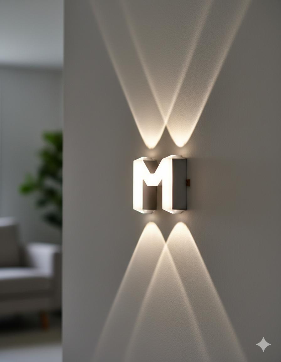 763 L0124060345 lampara led decorativa de pared varied - Imagen 1