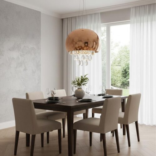 LG-YS41014065 Lampara colgante led de cristal