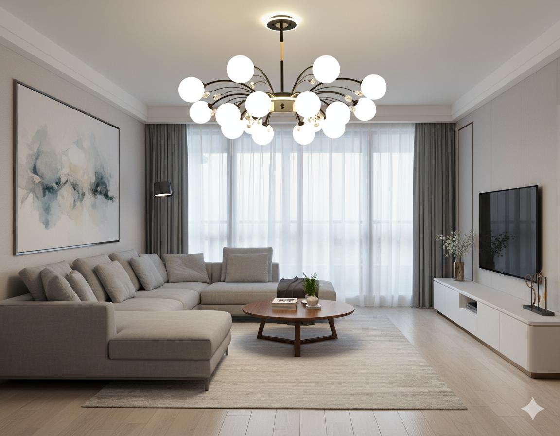 775 LG-YC40601108 Lampara colgante 10 cabezas - Imagen 1