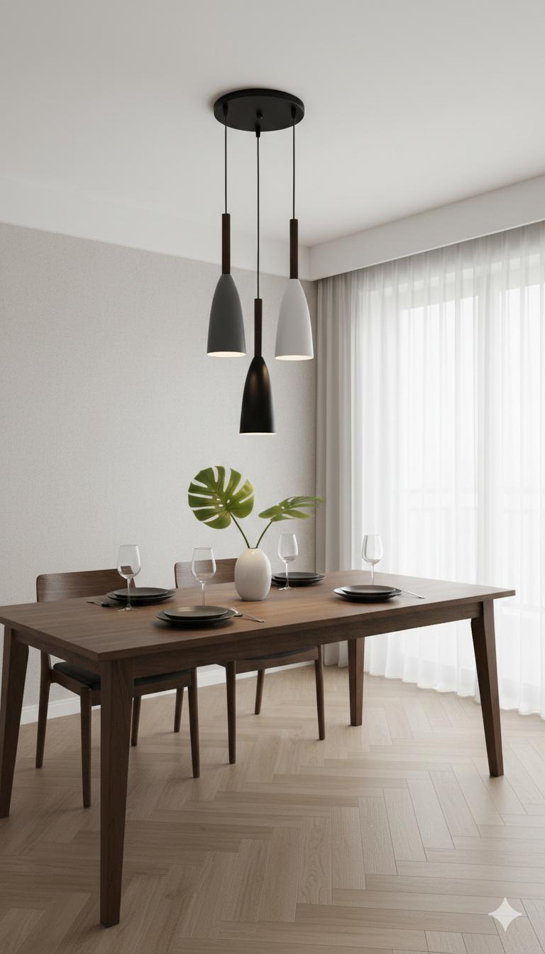 779 LG-YS40923041 Lampara colgante de 3 copas - Imagen 1