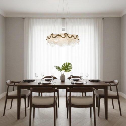 LG-MY50222112 Lampara de cristal 60CM E14*8