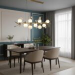 O0124080007 lampara led decorativa de techo colgan