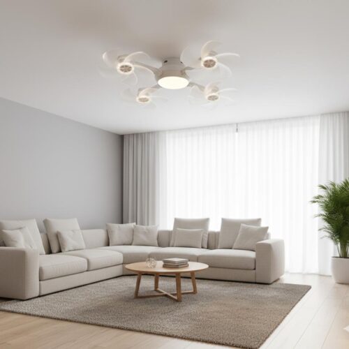 LG-BJ50618007 Ventilador con lampara led 50W