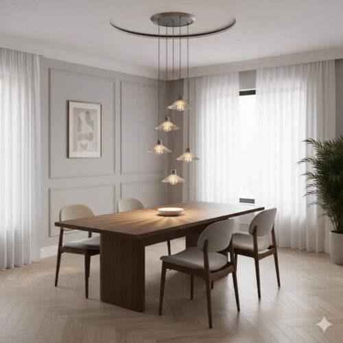 LG-YD50409039 Lampara colgante de 5 luces