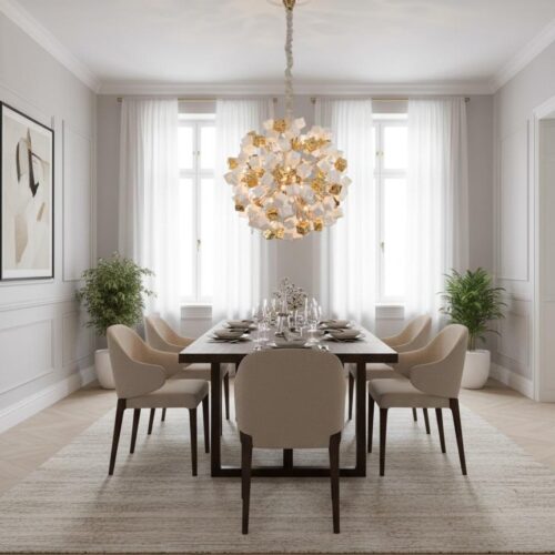 O0124080014 lampara led decorativa de techo colgan
