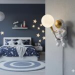 LG-WD50804059 Lampara de pared de astronauta