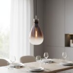 LG-YS41014098 Lampara colgante de cristal de 1 cop