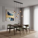 LG-YD50409040 Lampara colgante de 5 luces