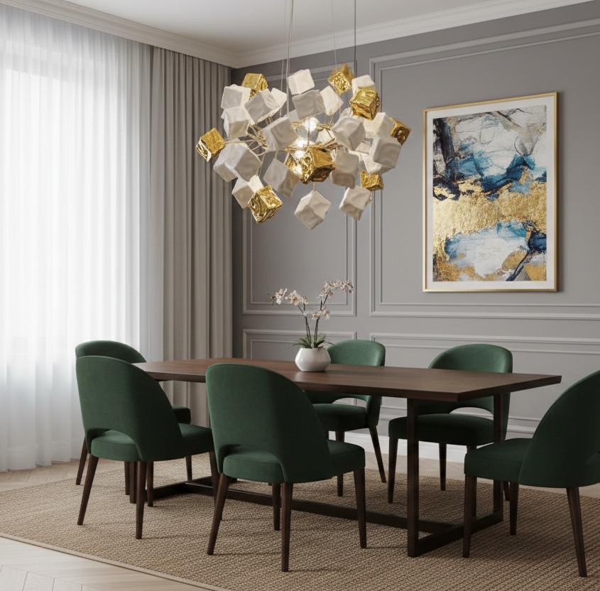 920 O0124080015 lampara led decorativa de techo colgan - Imagen 1
