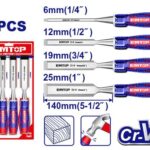 Juego de cinceles de madera de 4 piezas EWCT0401