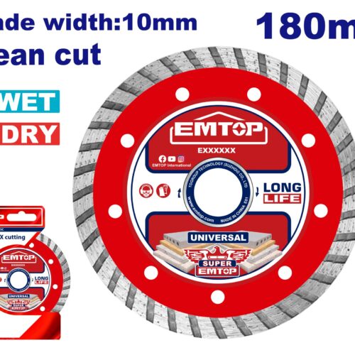 Disco diamante turbo EDDC031802