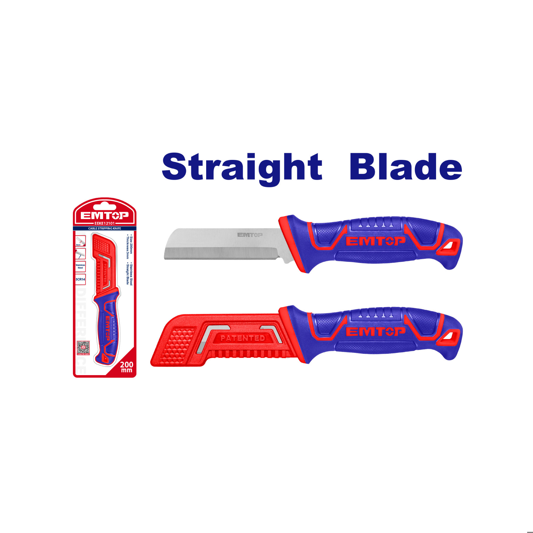 miferre_189_H Cuchillo para pelar cables EEKE12101 - Imagen 1