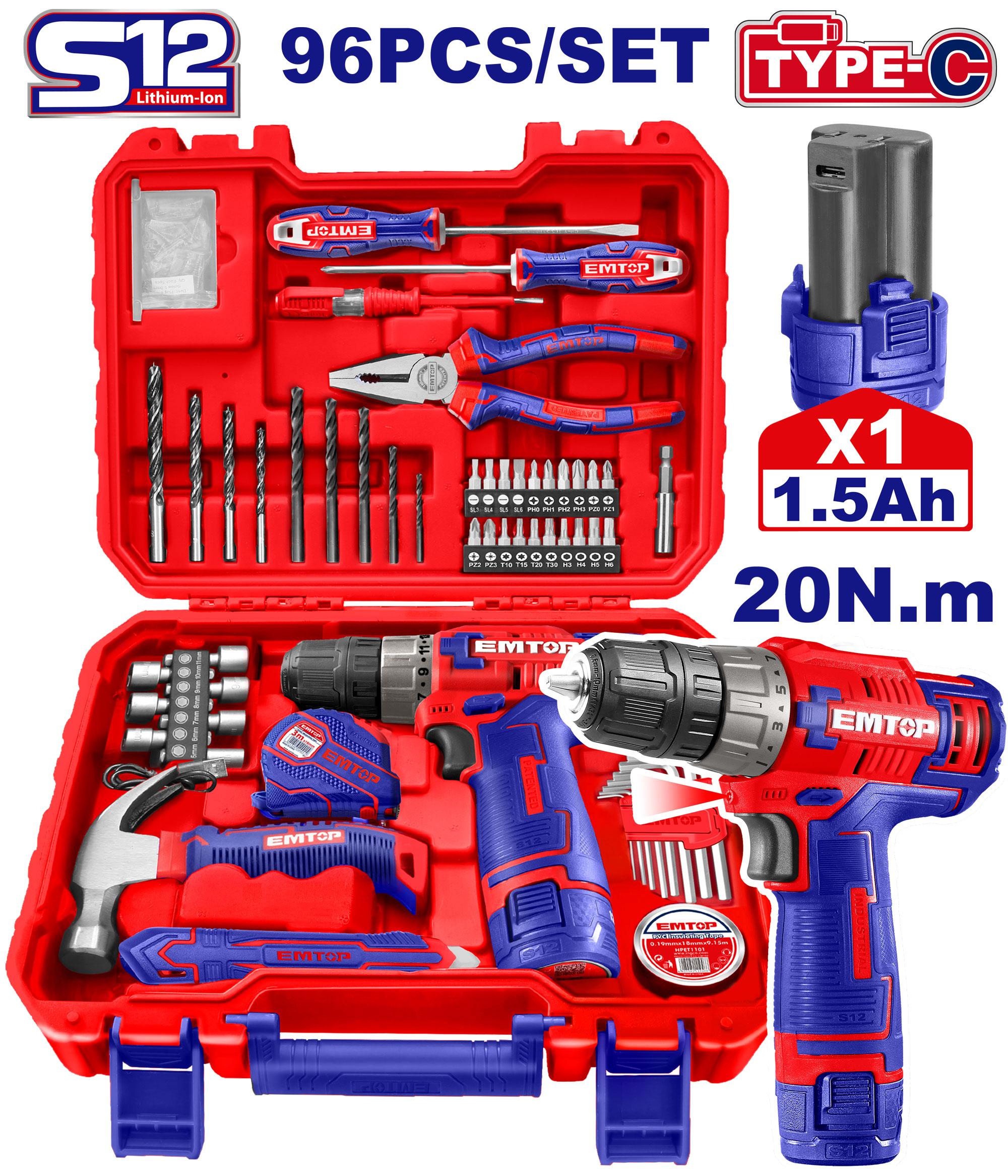 miferre_20_H Conjunto de herramientas 96 Pcs EEDK09601 - Imagen 1