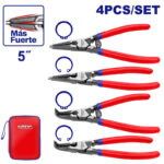 Juego de alicates circoclip de 4 piezas EPLSC5411