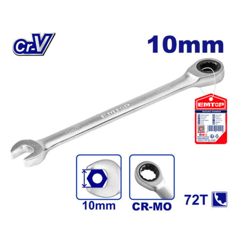 Llave de trinquete ECSPAR101