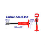 cincel de corte frio con grip ECCL251801