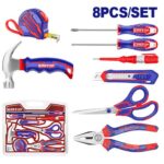 Juego de herramientas manuales de 8 piezas EHTS01081