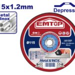 Disco de corte de metal abrasivo EACD121152