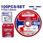 Disco de corte de metal abrasivo EACD101151