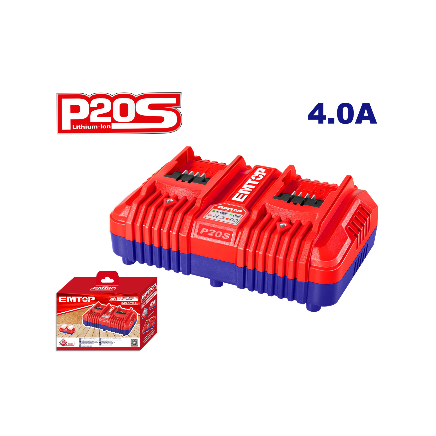 miferre_530_H cargador de pilas P20S ULFCR20403 - Imagen 1