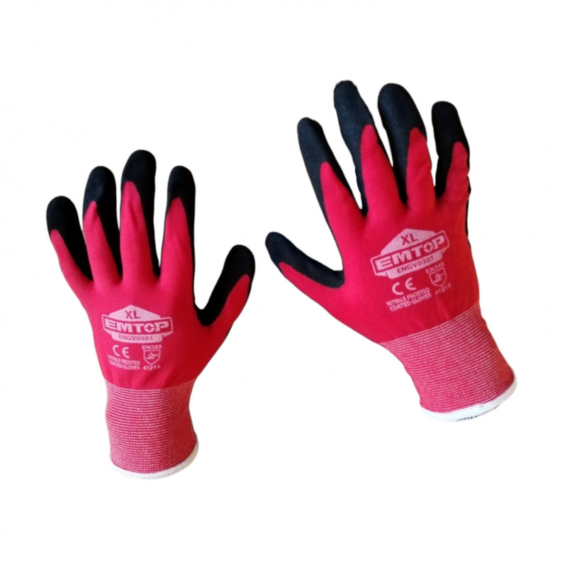 miferre_55_H Guantes recubiertos de nitrilo esmerilado ENGV0301 - Imagen 1