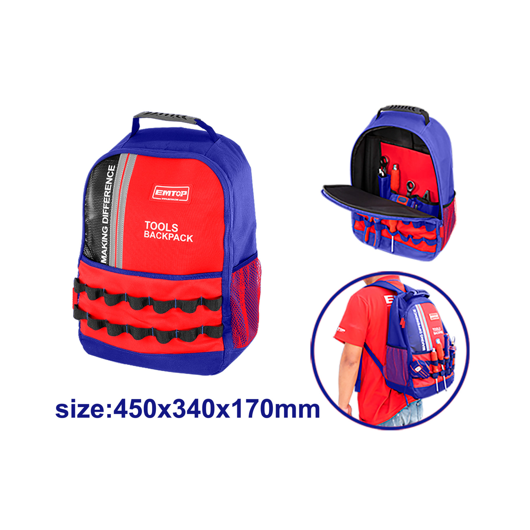 miferre_610_H Mochila de herramientas ETBG58185 - Imagen 1
