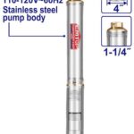 bomba de pozo profundo de 4" ULWPPD15001