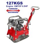 Compactador de placas reversible de gasolina EPCT651212